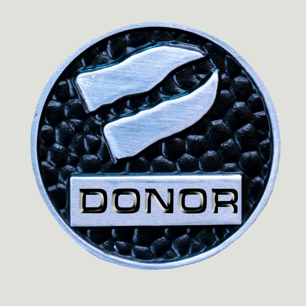 Silver Donor Coin